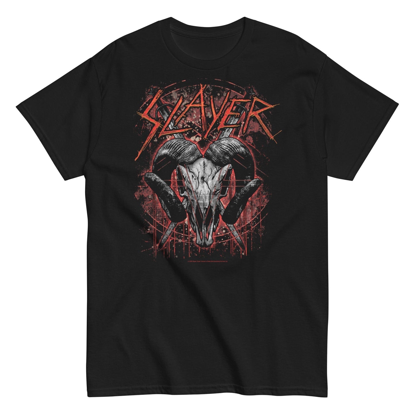 MERCHMOMENT Slayer - Ram's Head T-Shirt [Apparel]
