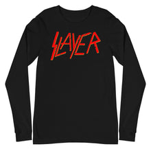 Slayer - Red Logo Long Sleeve T-Shirt [Apparel]