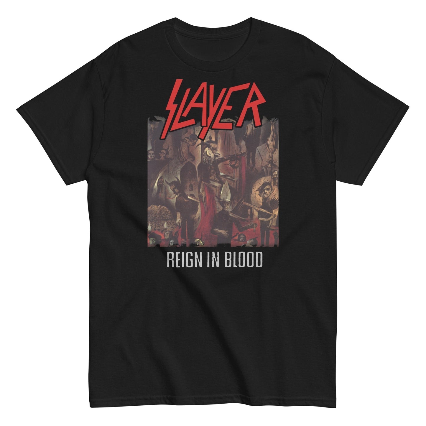 MERCHMOMENT Slayer - Reign in Blood T-Shirt [Apparel]