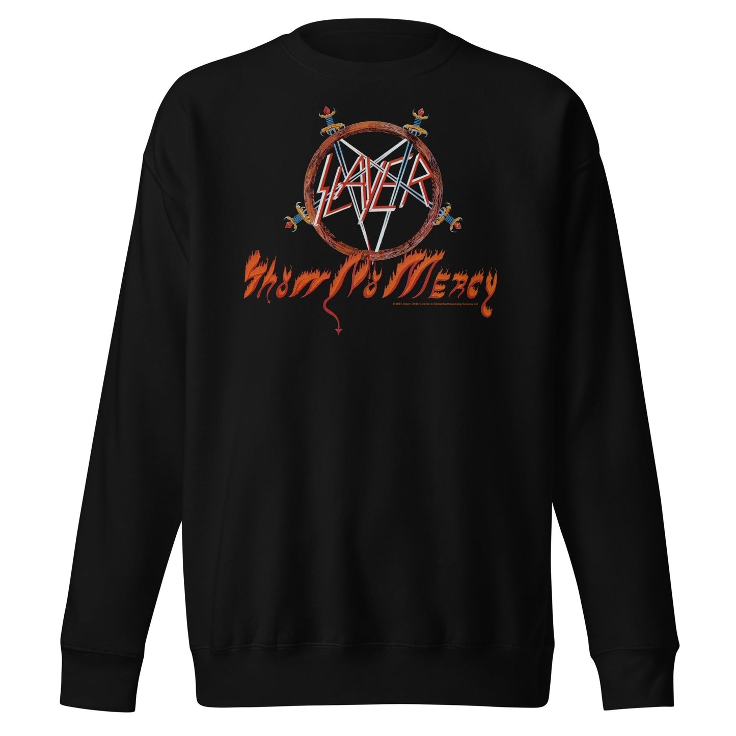 MERCHMOMENT Slayer - Show No Mercy Sweatshirt [Apparel]