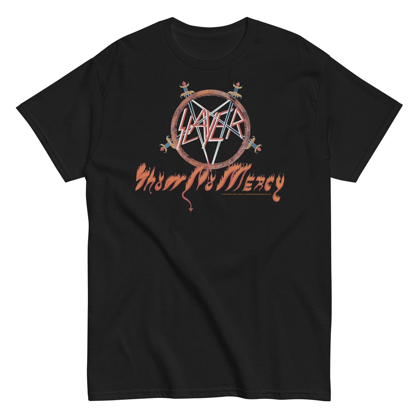 MERCHMOMENT Slayer - Show No Mercy T-Shirt [Apparel]