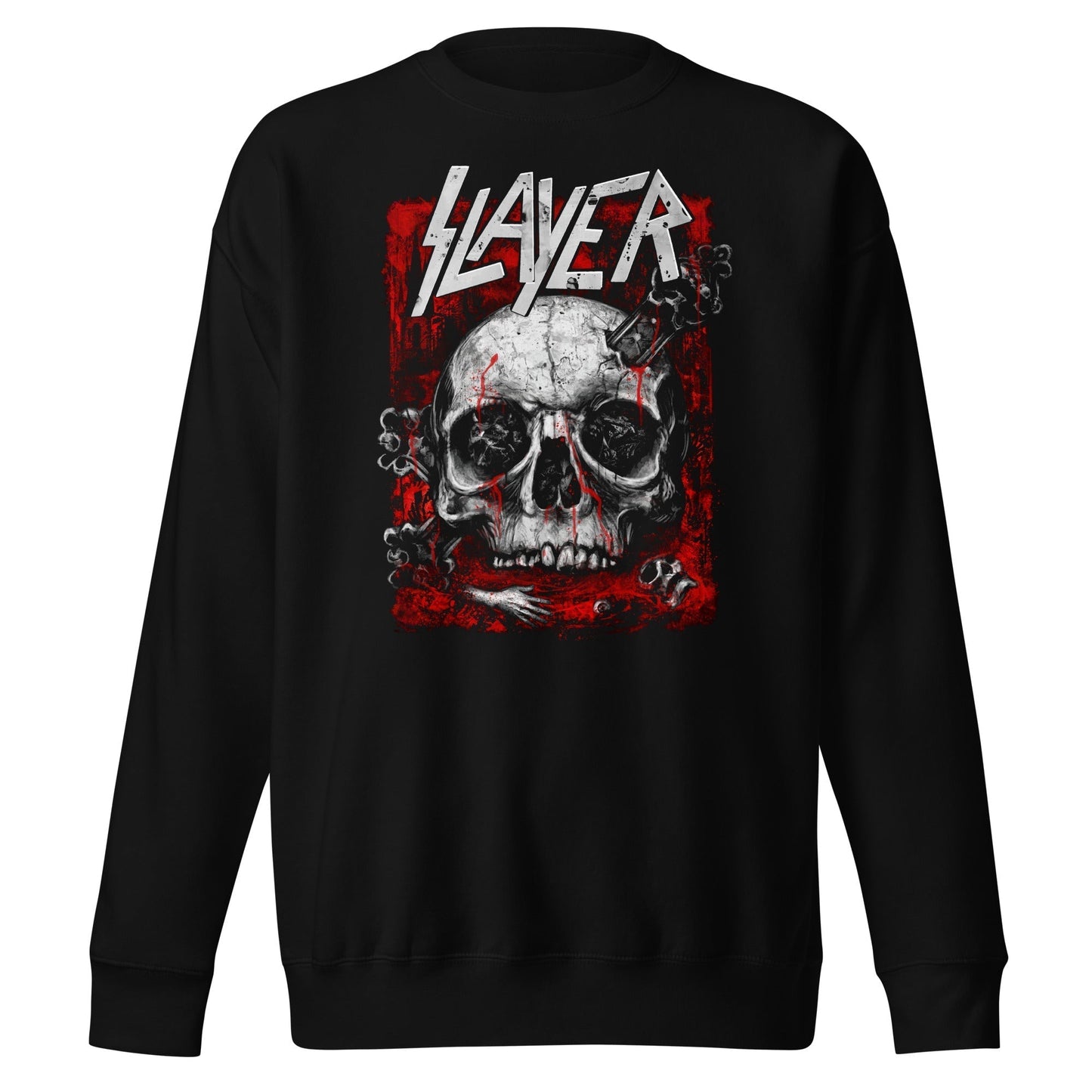 MERCHMOMENT Slayer - Skull Logo Sweatshirt [Apparel]