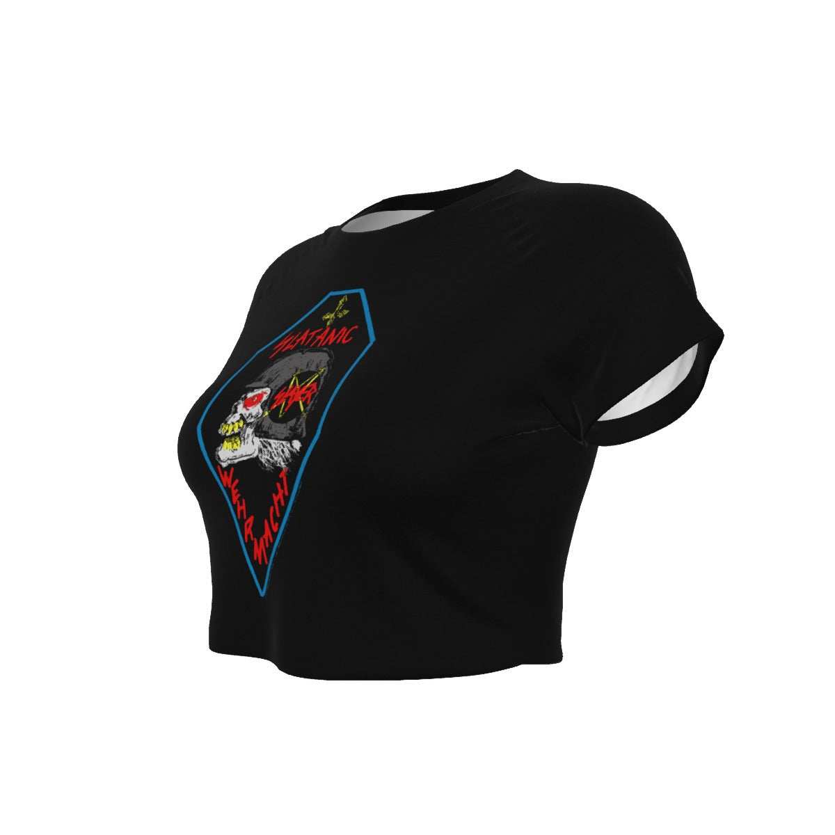 MERCHMOMENT Slayer Slaytanic Women's Crop Top [Apparel]