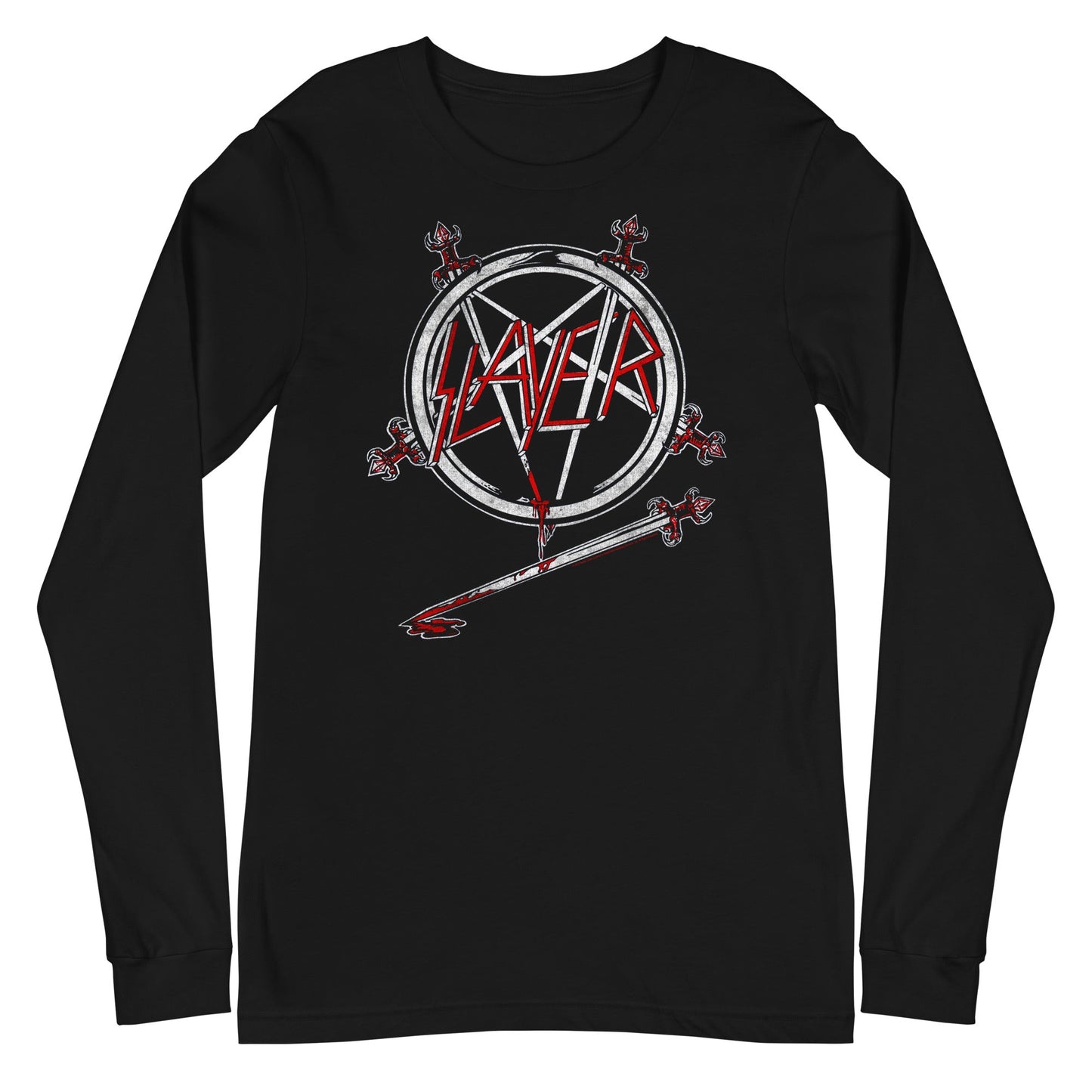 MERCHMOMENT Slayer - Sword Logo Long Sleeve T-Shirt [Apparel]