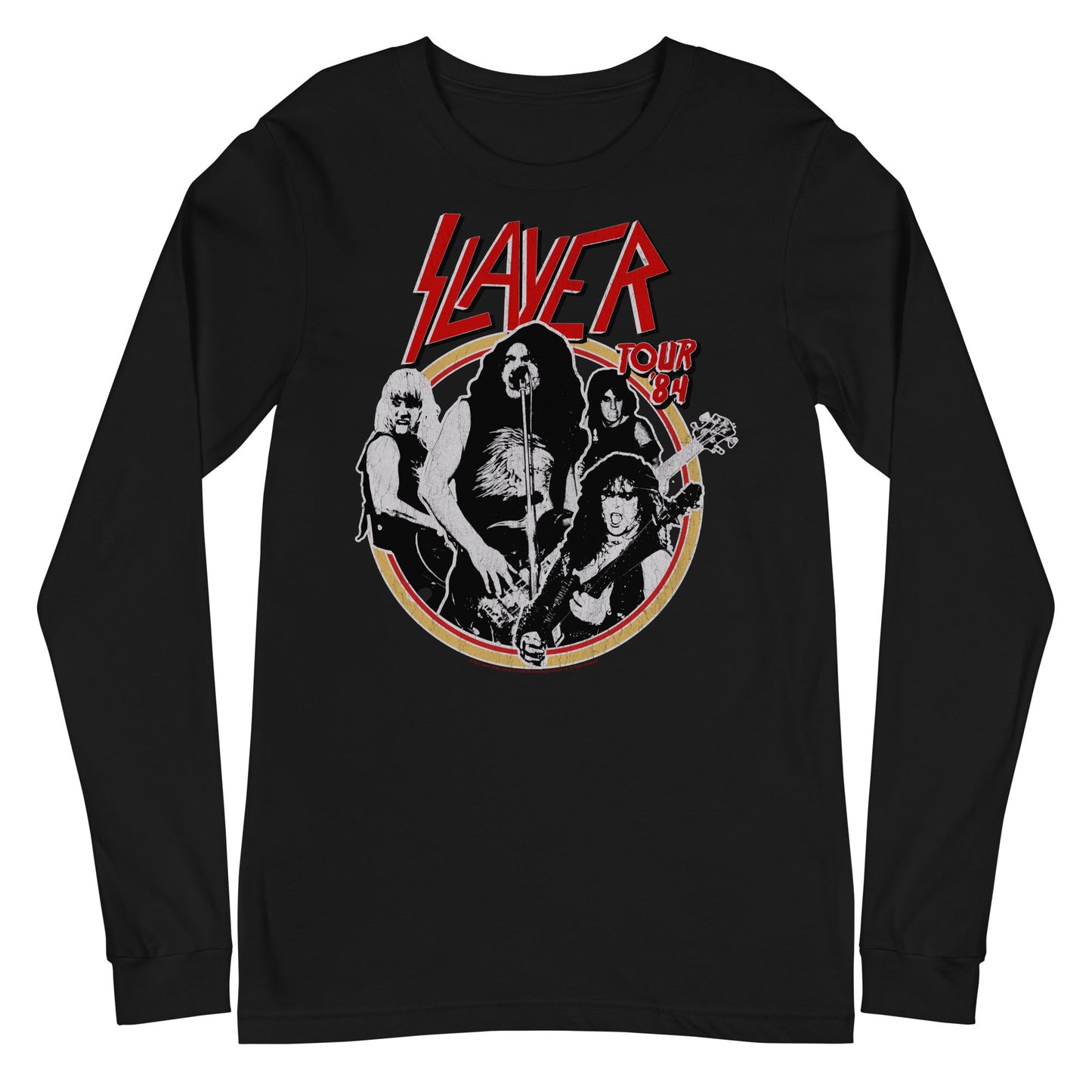 MERCHMOMENT Slayer - Tour '84 Long Sleeve T-Shirt [Apparel]