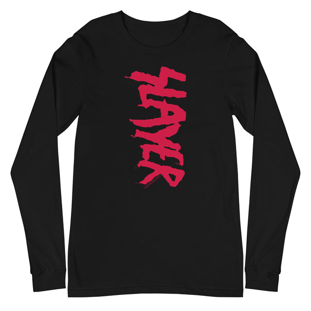 Slayer - Vertical Logo Long Sleeve T-Shirt []