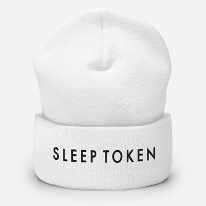 Sleep Token Embroidered Beanie []