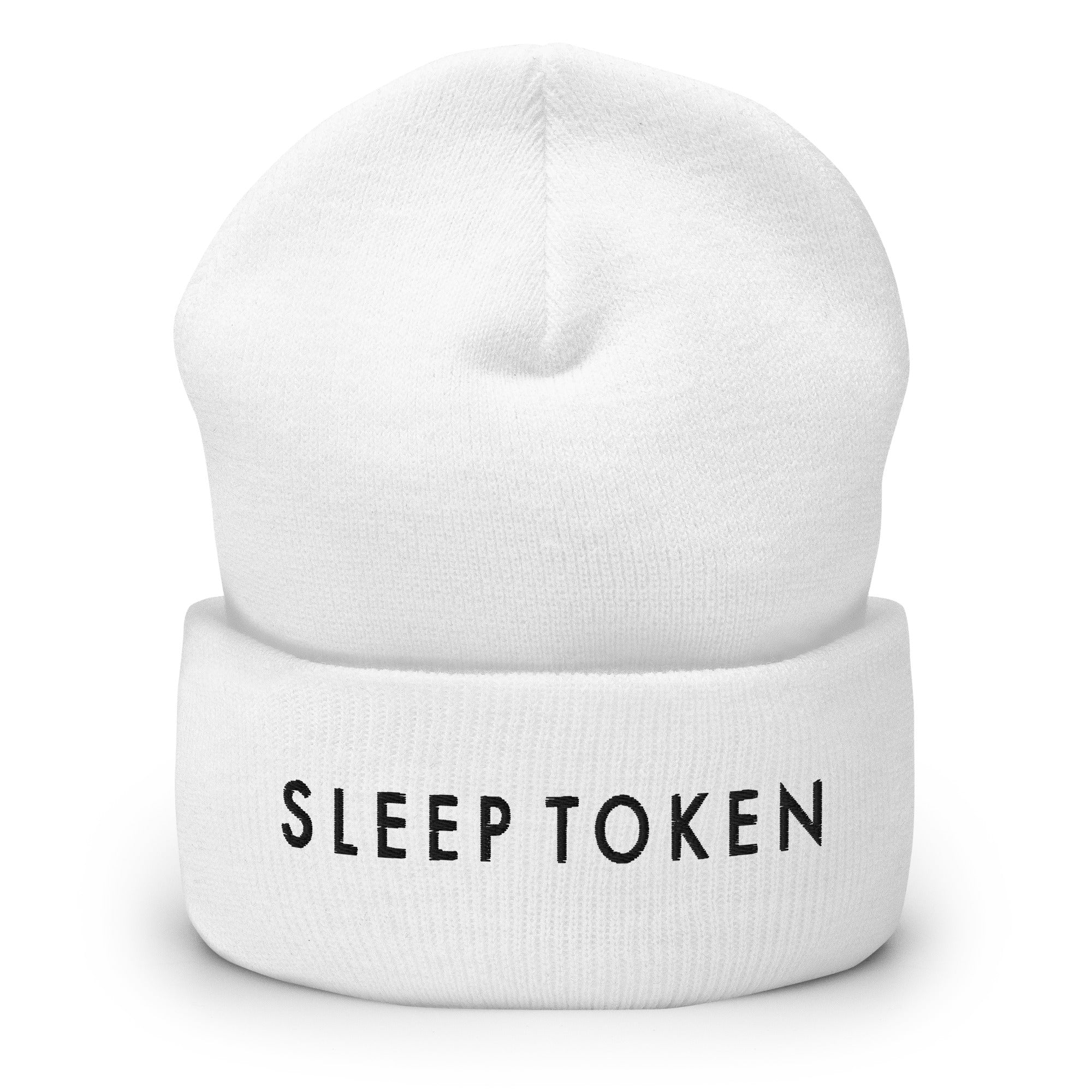 Sleep Token Embroidered Beanie []