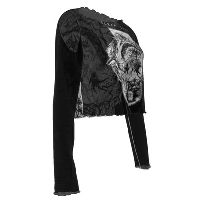 MERCHMOMENT Sleep Token Fantasy Women's Mesh Top [Apparel]