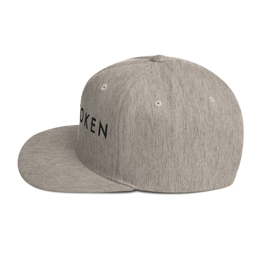 MerchMoment Sleep Token Logo Grey Snapback Hat []