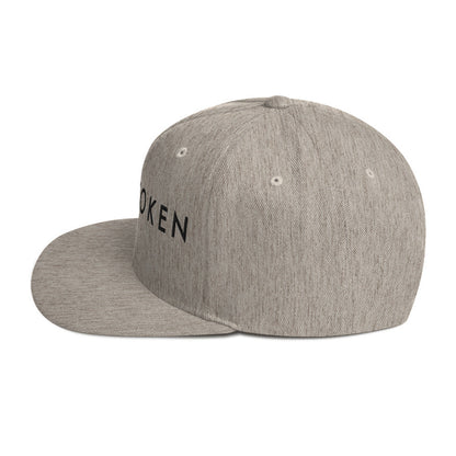 MerchMoment Sleep Token Logo Grey Snapback Hat []