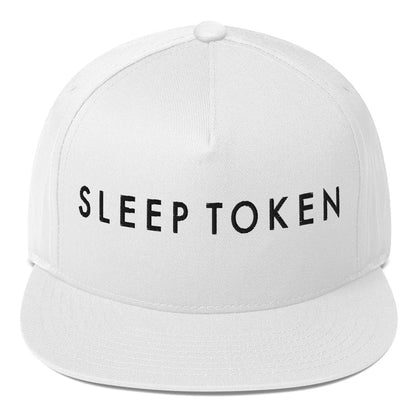 Sleep Token Logo White Snapback Hat []