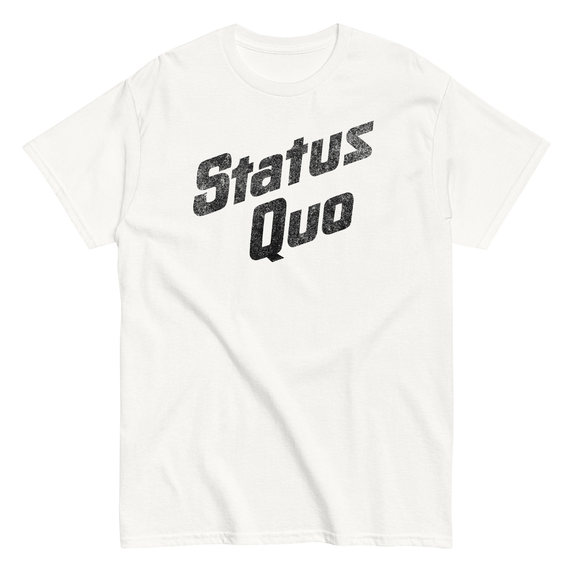 Status Quo - Black Logo T-Shirt []