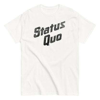 Status Quo - Black Logo T-Shirt []