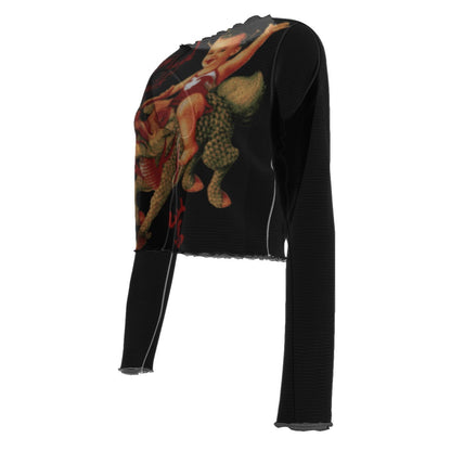 MERCHMOMENT Stone Temple Pilots Purple Women's Mesh Top [Apparel]
