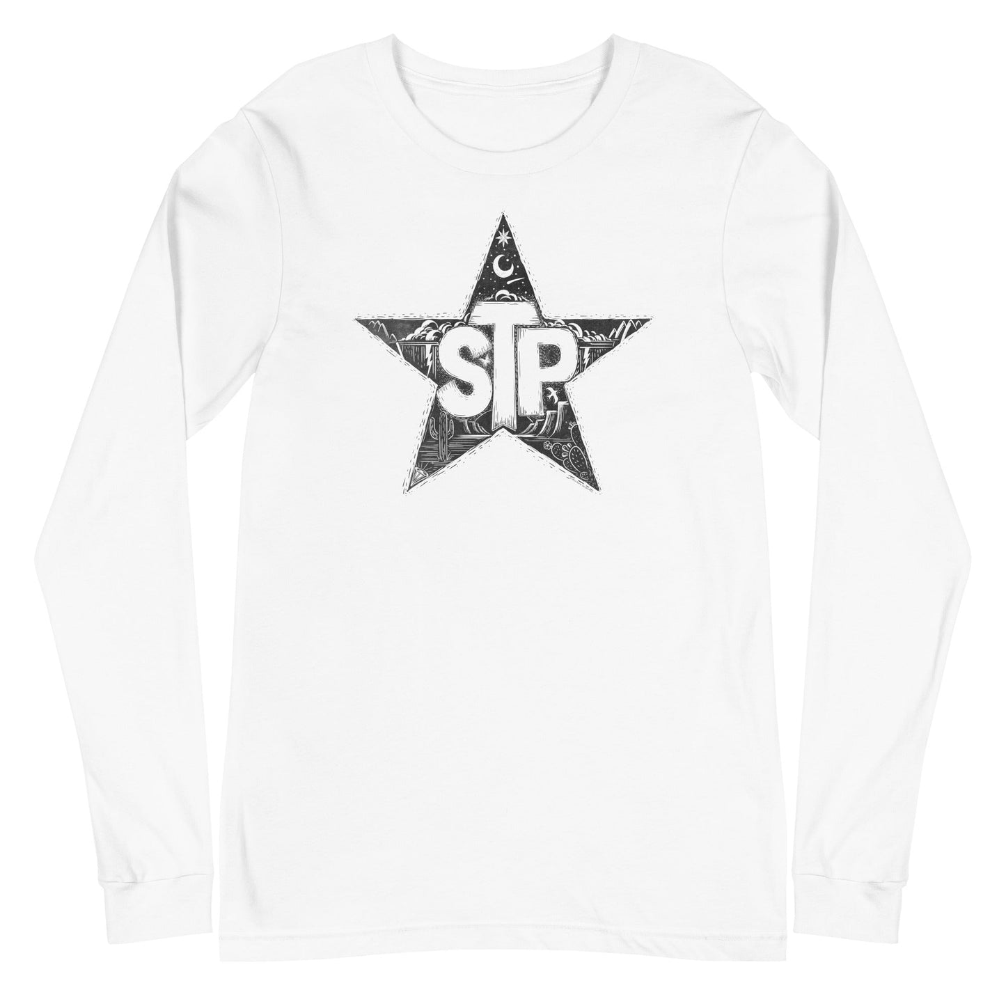 MERCHMOMENT Stone Temple Pilots - Star Long Sleeve T-Shirt [Apparel]