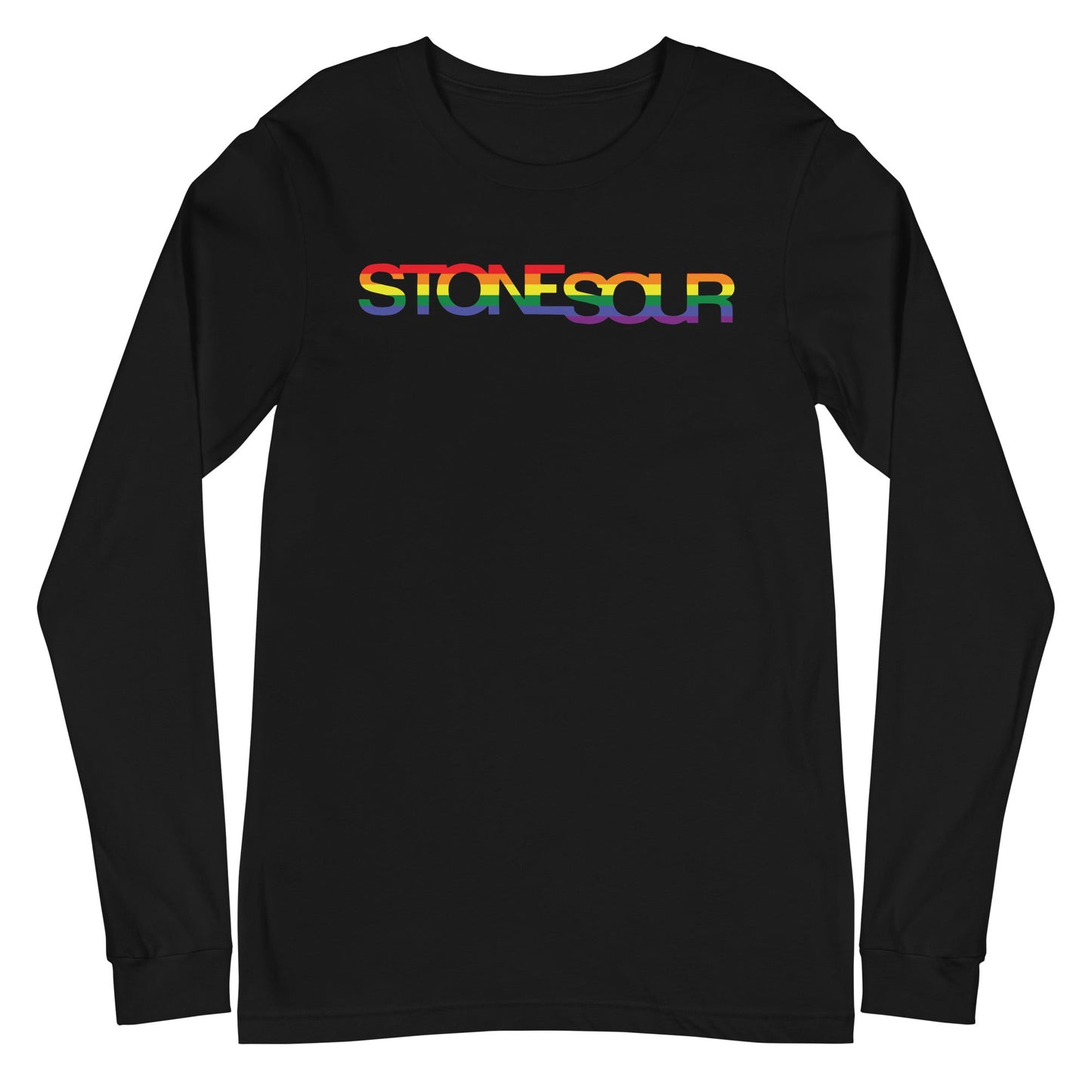 MERCHMOMENT Stone Temple Pilots - StoneSour Rainbow Long Sleeve T-Shirt [Apparel]