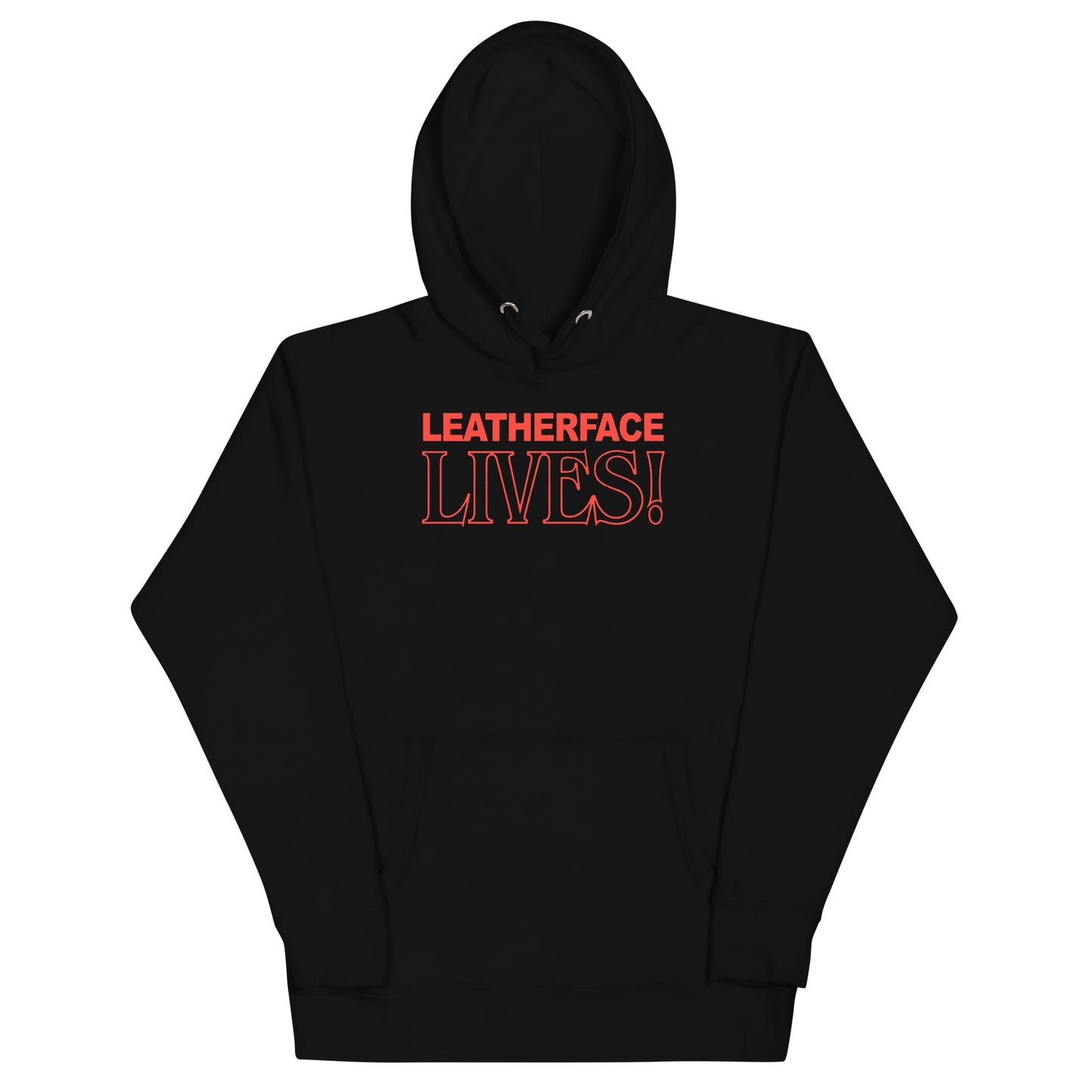 MERCHMOMENT Texas Chainsaw - Massacre - Leatherface Lives! Hoodie [Apparel]