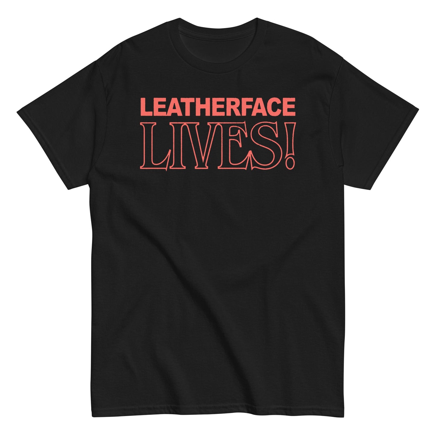 MERCHMOMENT Texas Chainsaw Massacre - Leatherface Lives! T-Shirt [Apparel]