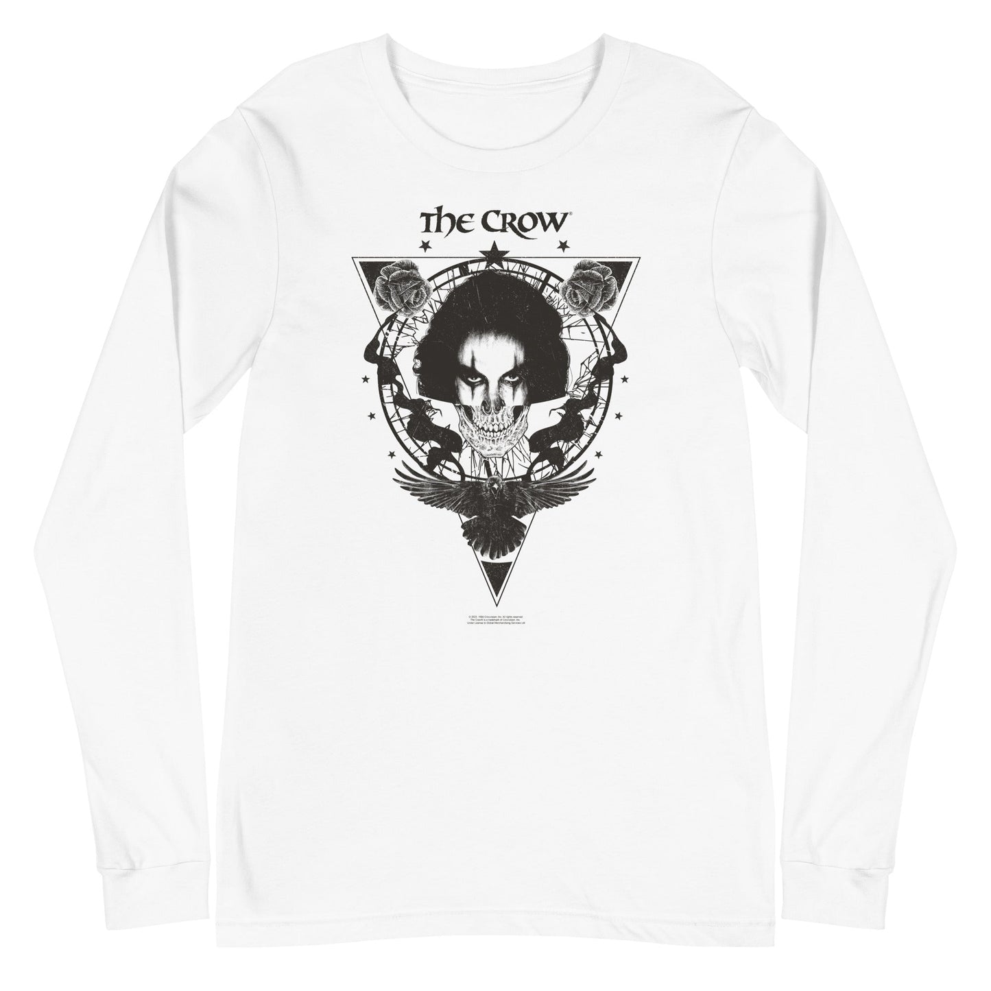 The Crow - Badge Emblem Long Sleeve T-Shirt [Apparel]