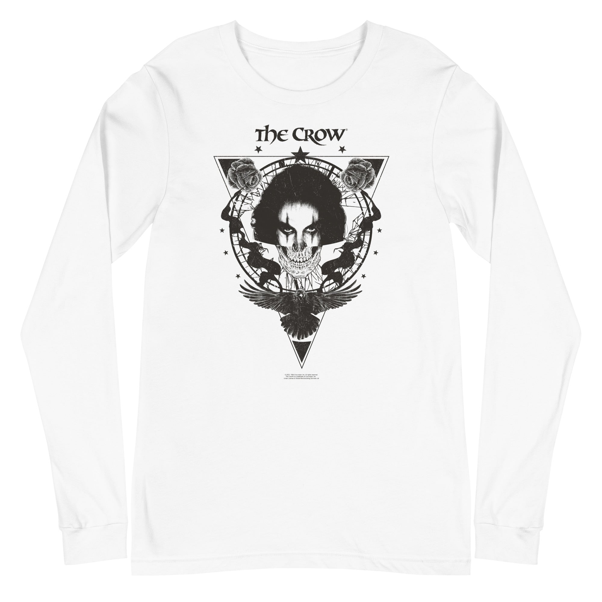 The Crow - Badge Emblem Long Sleeve T-Shirt [Apparel]