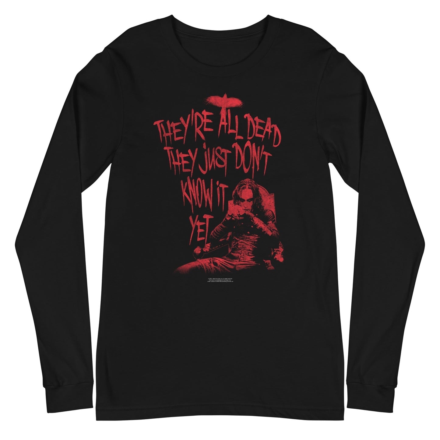 MERCHMOMENT The Crow - Do They Know? Long Sleeve T-Shirt [Apparel]
