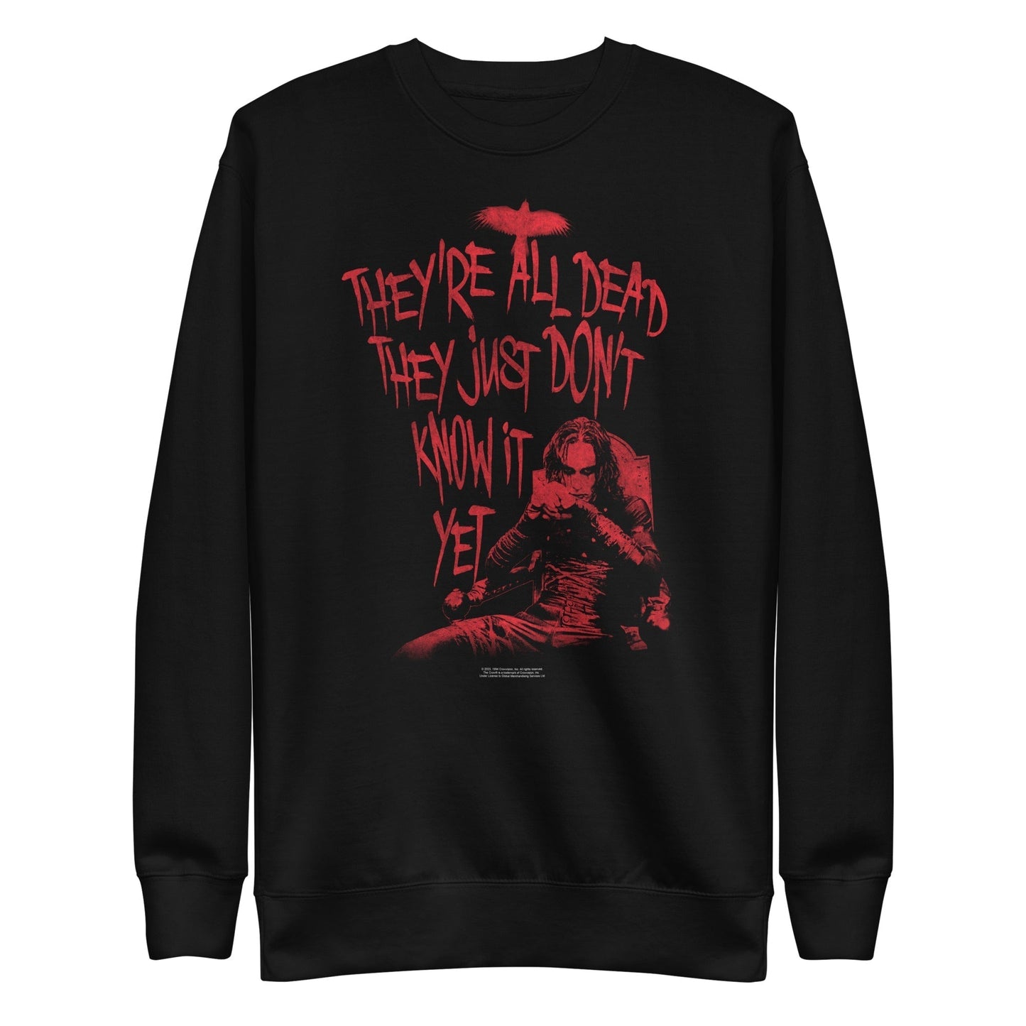 MERCHMOMENT The Crow - Do They Know? Sweatshirt [Apparel]