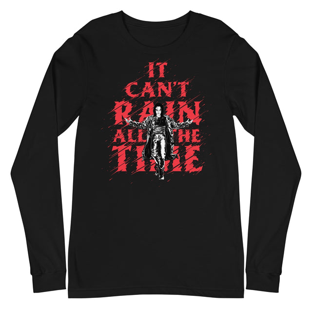 MerchMoment - The Crow - It Can't Rain All the Time Long Sleeve T-Shirt []