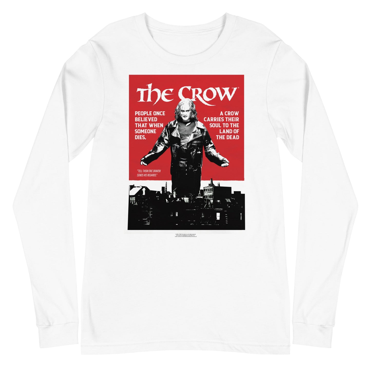 MERCHMOMENT The Crow - Movie Poster Long Sleeve T-Shirt [Apparel]