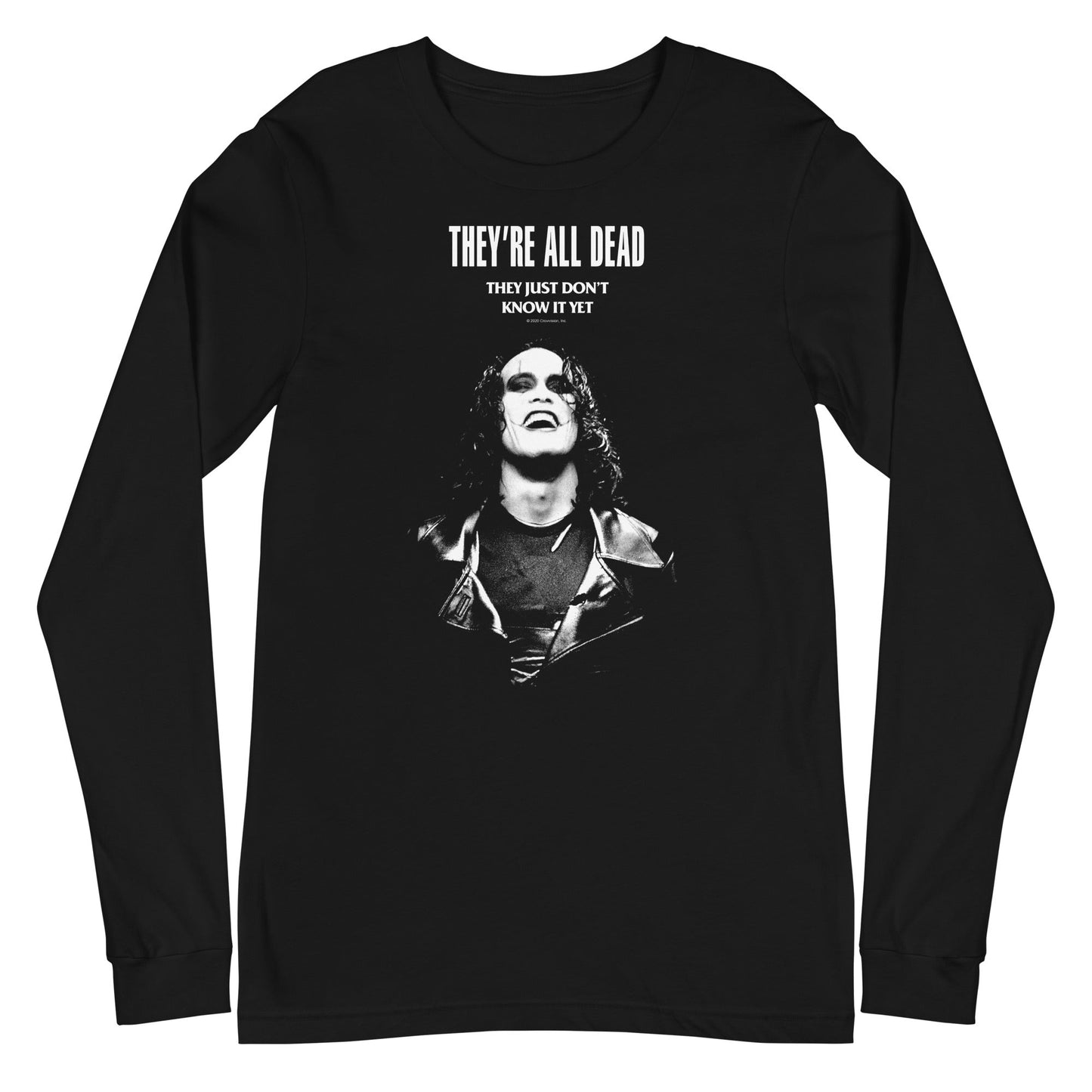 MERCHMOMENT The Crow - Profile Long Sleeve T-Shirt [Apparel]