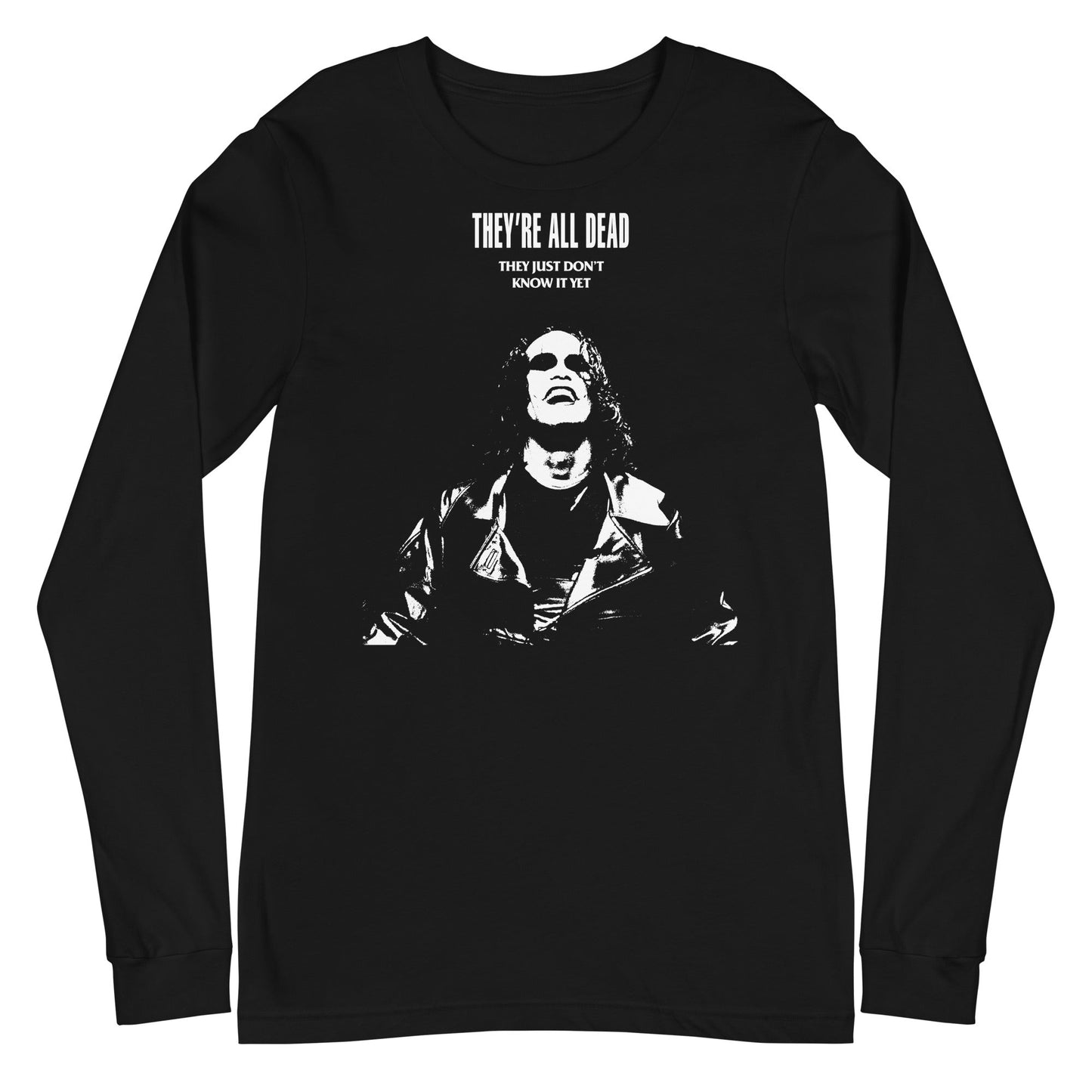 MERCHMOMENT The Crow - They're All Dead Long Sleeve T-Shirt [Apparel]