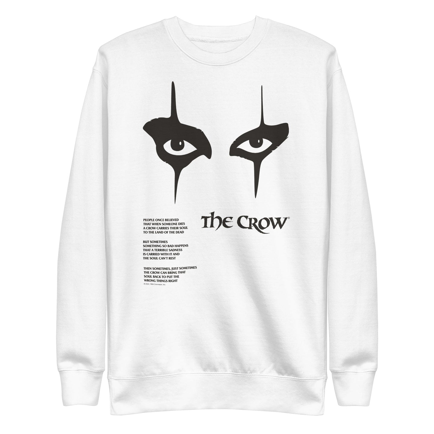 MERCHMOMENT The Crow - Thousand Yard Stare Sweatshirt [Apparel]