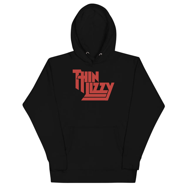 Thin Lizzy - Classic Red Logo Hoodie []