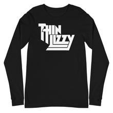 Thin Lizzy - Classic White Logo Long Sleeve T-Shirt [Apparel]
