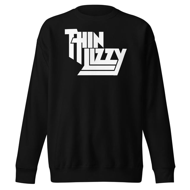 Thin Lizzy - Classic White Logo Sweatshirt []