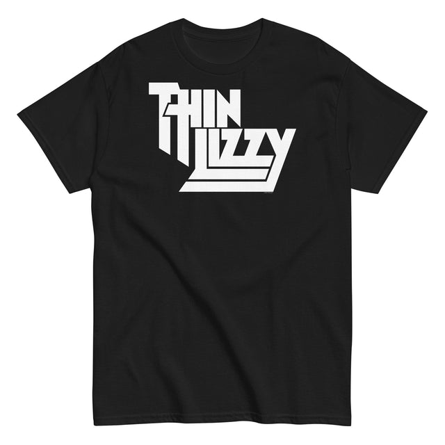 Thin Lizzy - Classic White Logo T-Shirt []