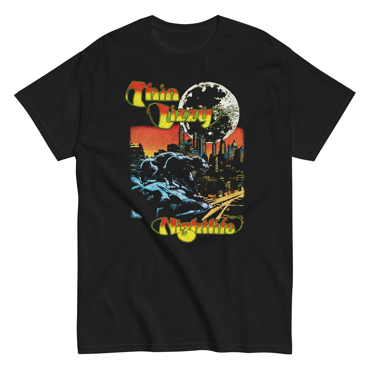 MERCHMOMENT Thin Lizzy - Nightlife T-Shirt [Apparel]