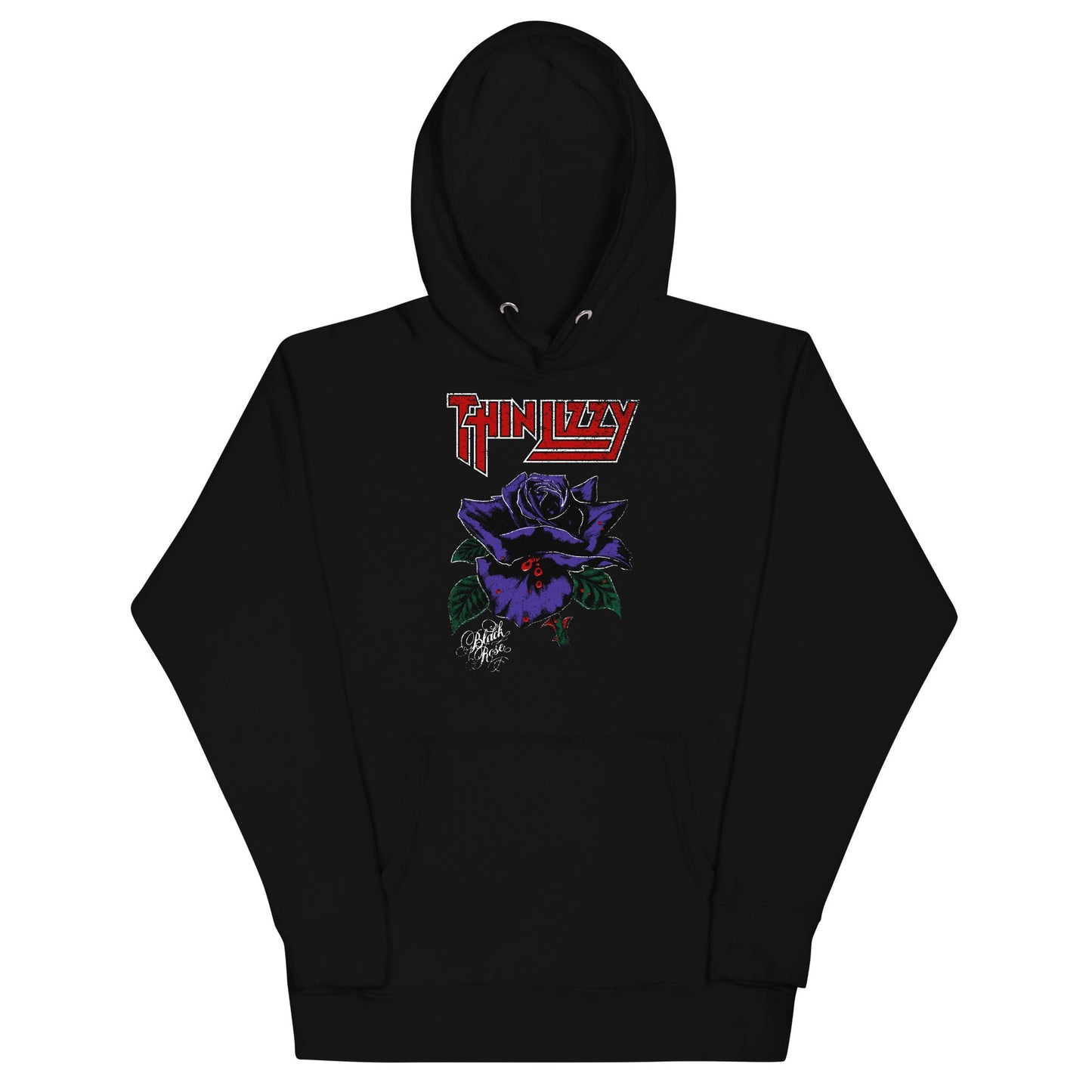 MERCHMOMENT Thin Lizzy - Purple Rose Hoodie [Apparel]