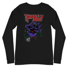 Thin Lizzy - Purple Rose Long Sleeve T-Shirt [Apparel]