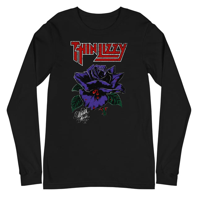 Thin Lizzy - Purple Rose Long Sleeve T-Shirt []