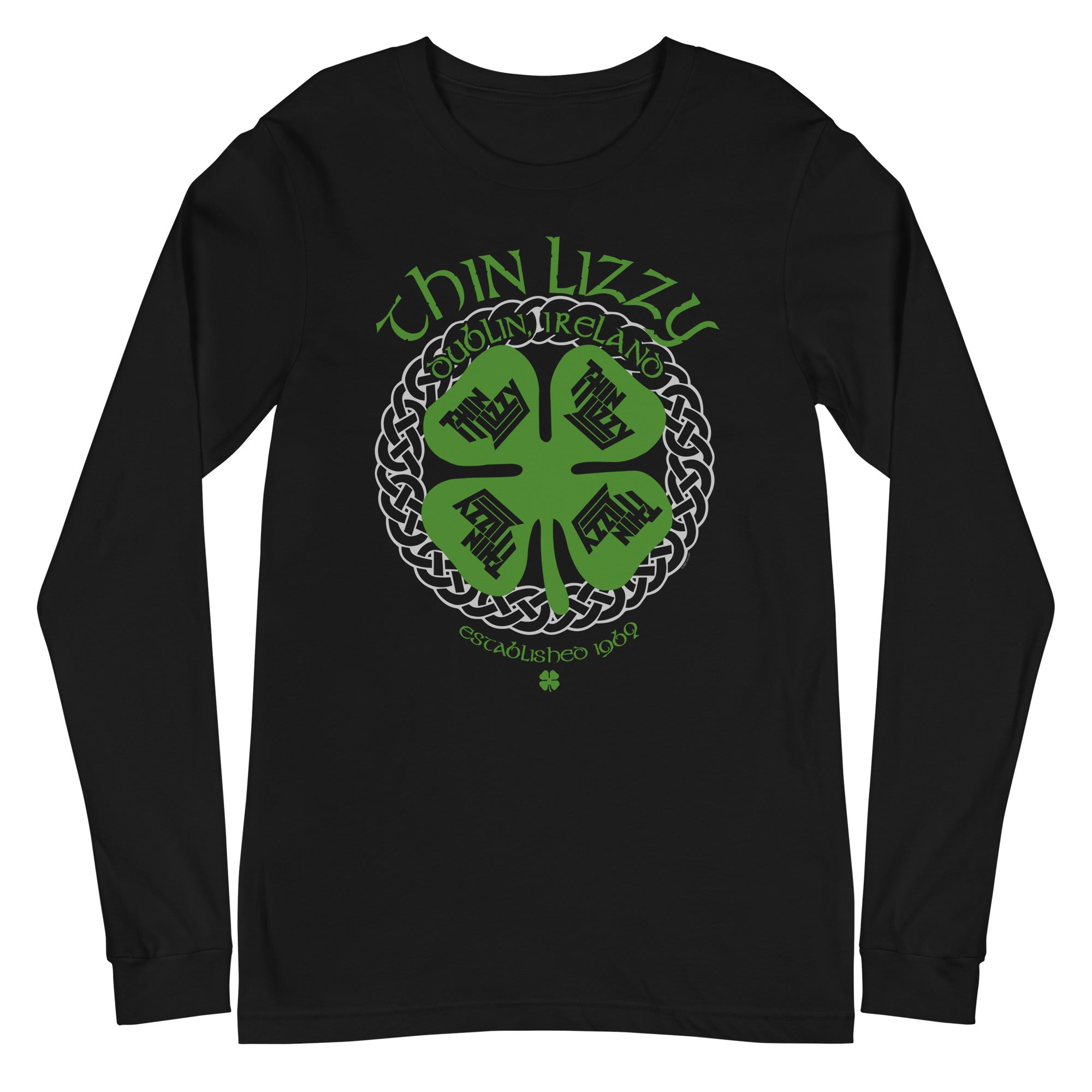 Thin Lizzy - Shamrock Long Sleeve T-Shirt [Apparel]