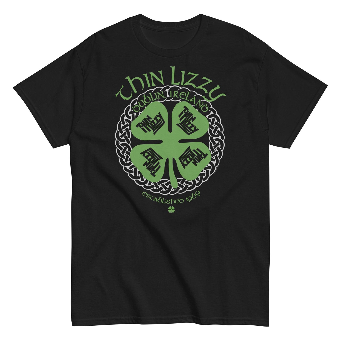 MERCHMOMENT Thin Lizzy - Shamrock T-Shirt [Apparel]