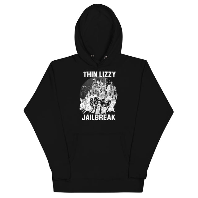 Thin Lizzy - White Jailbreak Hoodie []