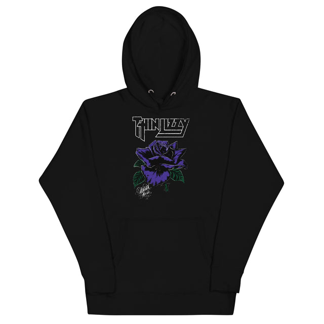 Thin Lizzy - White Outline Hoodie []