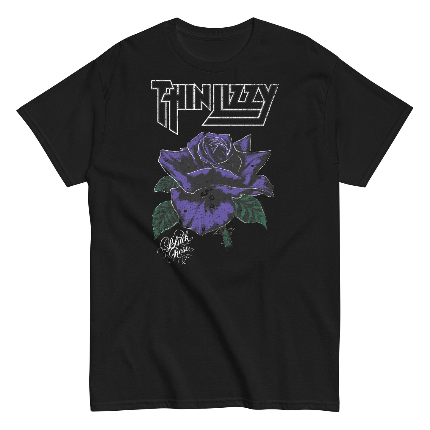 MERCHMOMENT Thin Lizzy - White Outline T-Shirt [Apparel]
