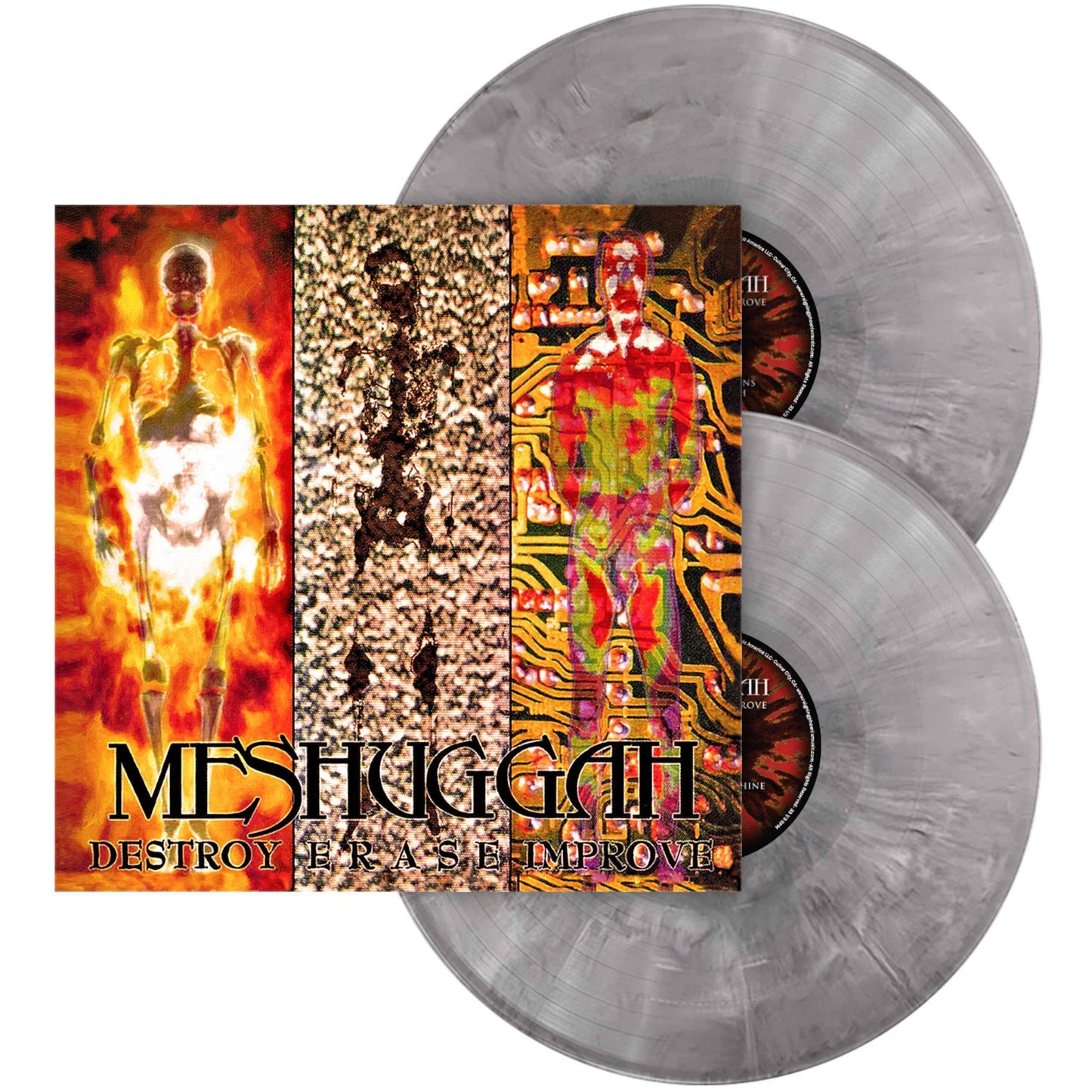 Meshuggah - Destroy Erase Improve: 30Th Anniversary Edition (2026 Remastered) [Gray, Black White Marble Vinyl] [Vinyl]