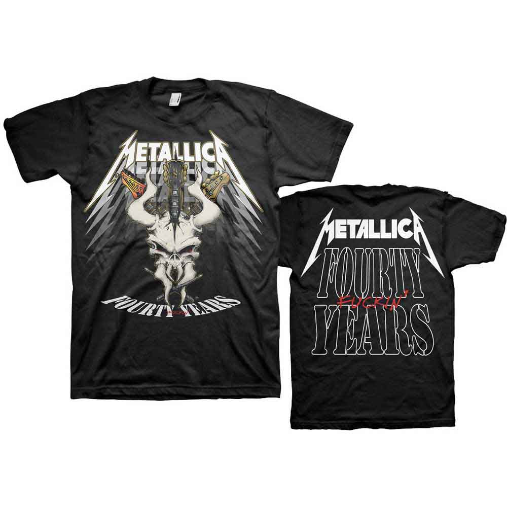 Metallica - 40 aniversario Cuarenta años [Camiseta]