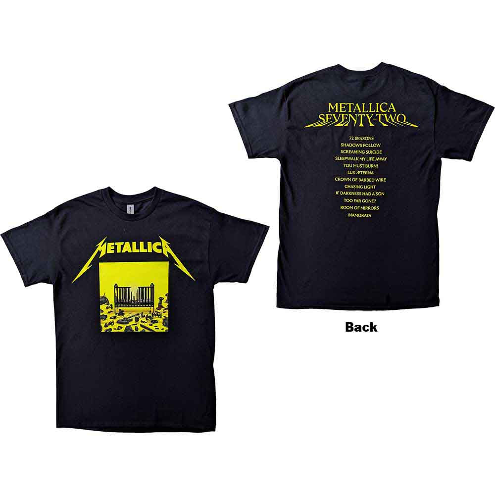 Metallica - Portada de 72 Seasons Squared [Camiseta]