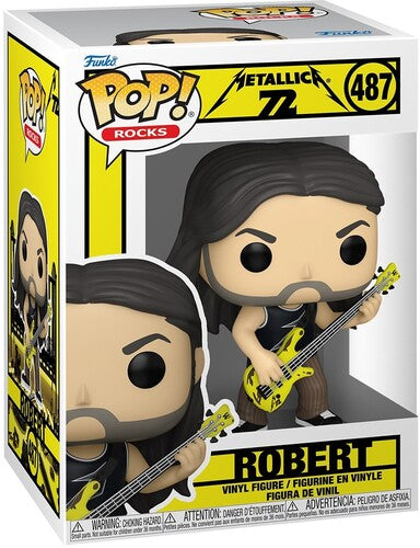 Funko POP! Rocks: Metallica - Robert (72 Seasons) (Vinyl Figure, Collectible) [Action Figure]