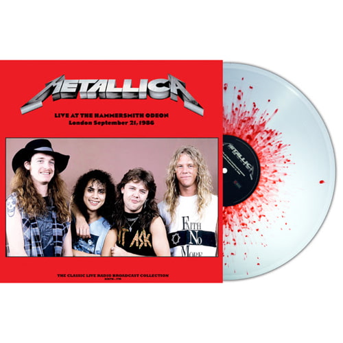 Metallica - En vivo en el Hammersmith Odeon, Londres, 1986 (vinilo salpicado de 180 gramos) [Importación] [Vinilo]